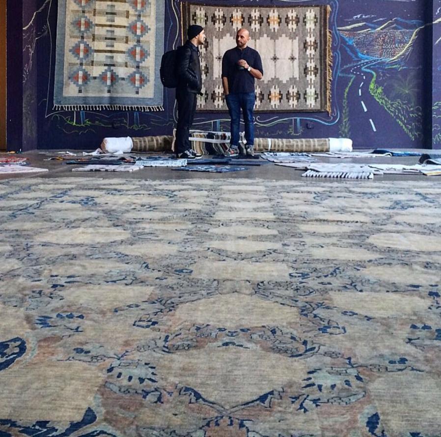 large area rug – Hayek Studio